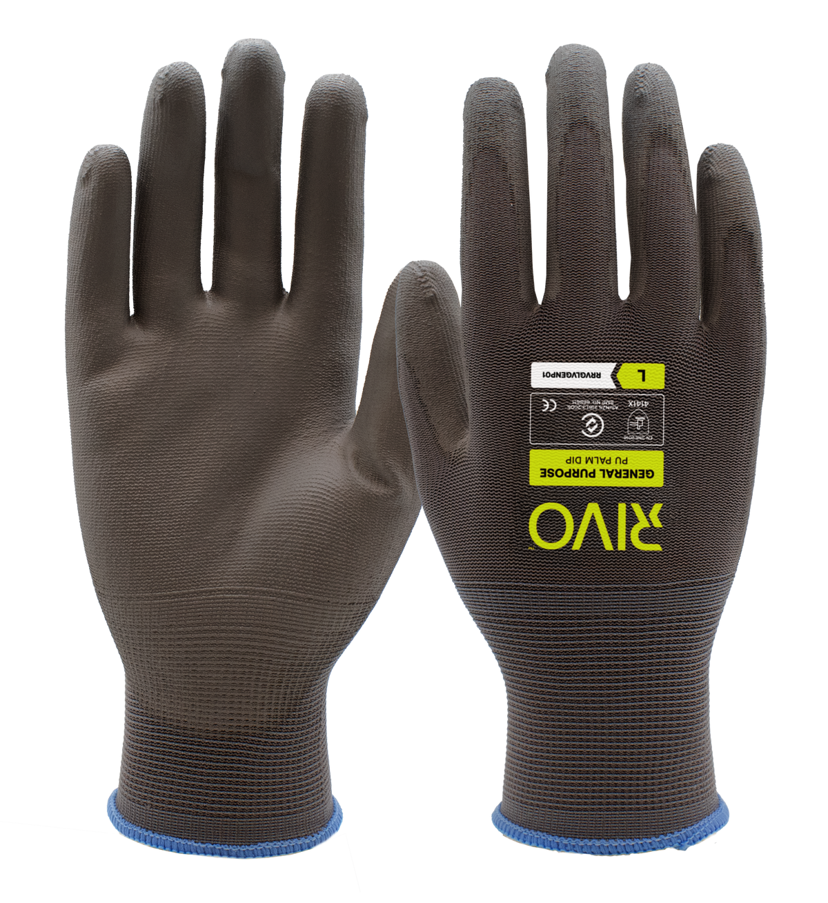 PU Coated General Purpose Gloves | Nylon Liner - view 2