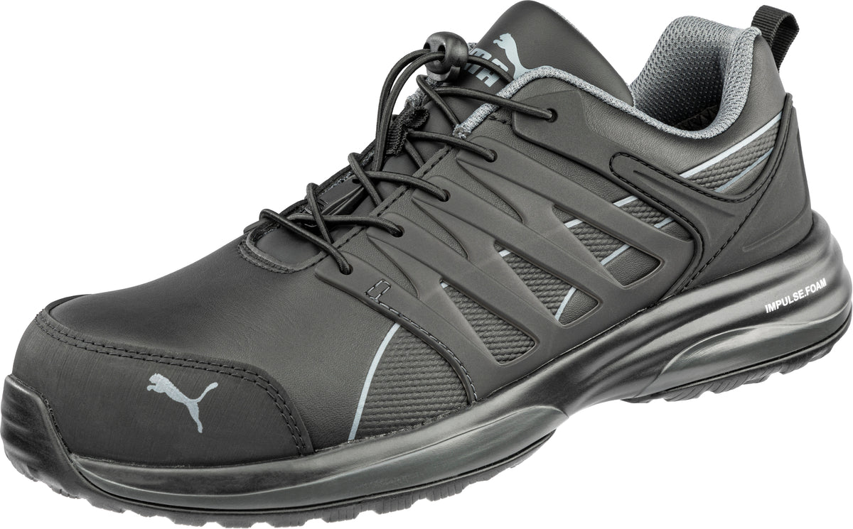 Push Safety Footwear in Black - view 3