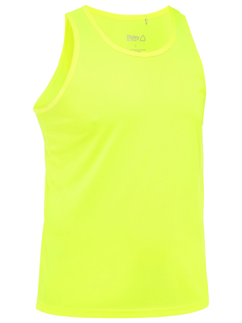 Recycled Hi Vis Singlet - Men's