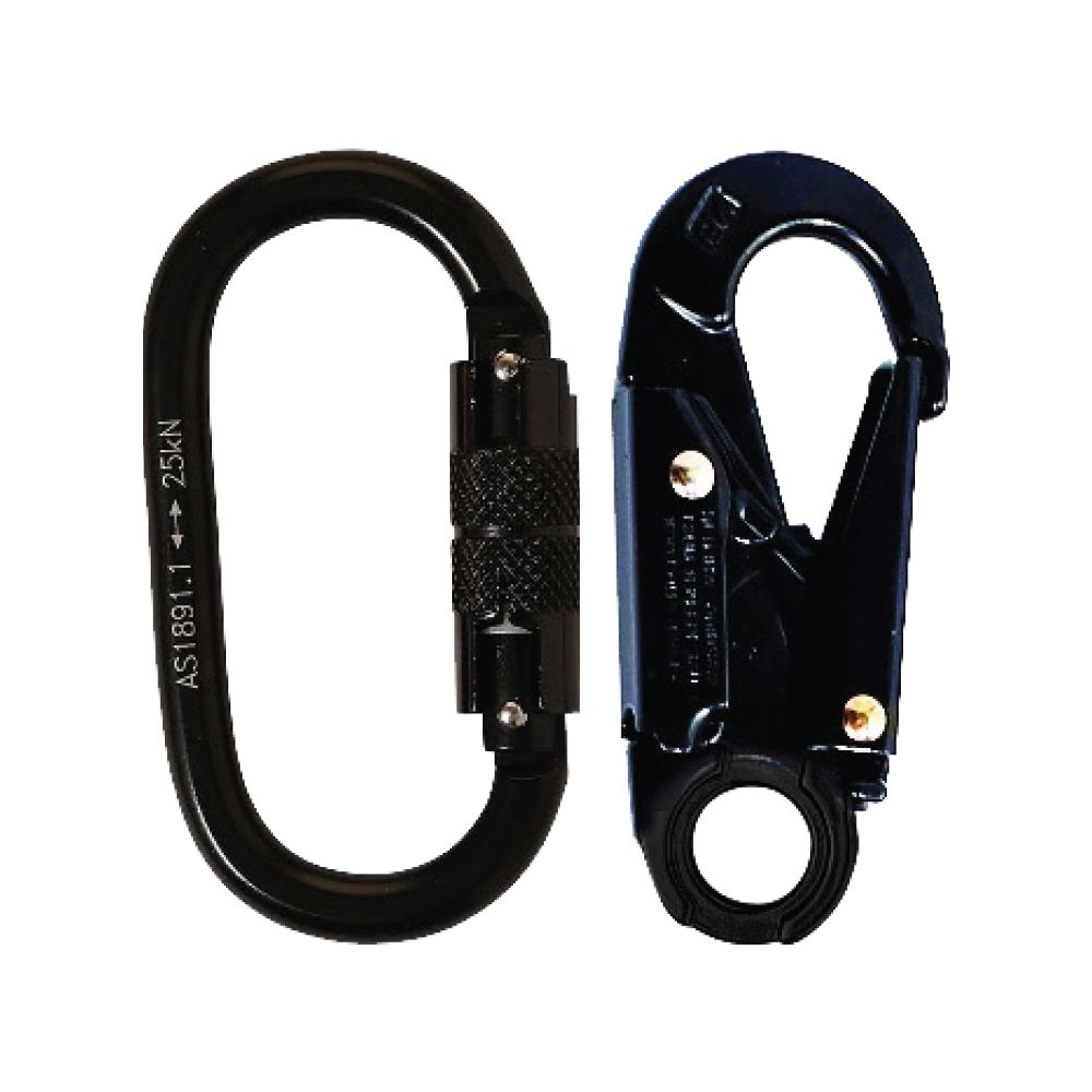 Single Leg Adjustable Lanyard with Hardware - Lanyards