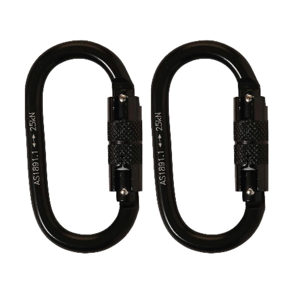 Single Leg Shock Absorbing Lanyard with Hardware - Lanyards