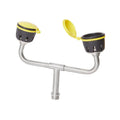Stainless Steel Eyewash Nozzle with Rubber Eyecup - Emergency Showers & Eyewash