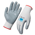 Stealth Lite Gloves Nitrile Palm White/Grey