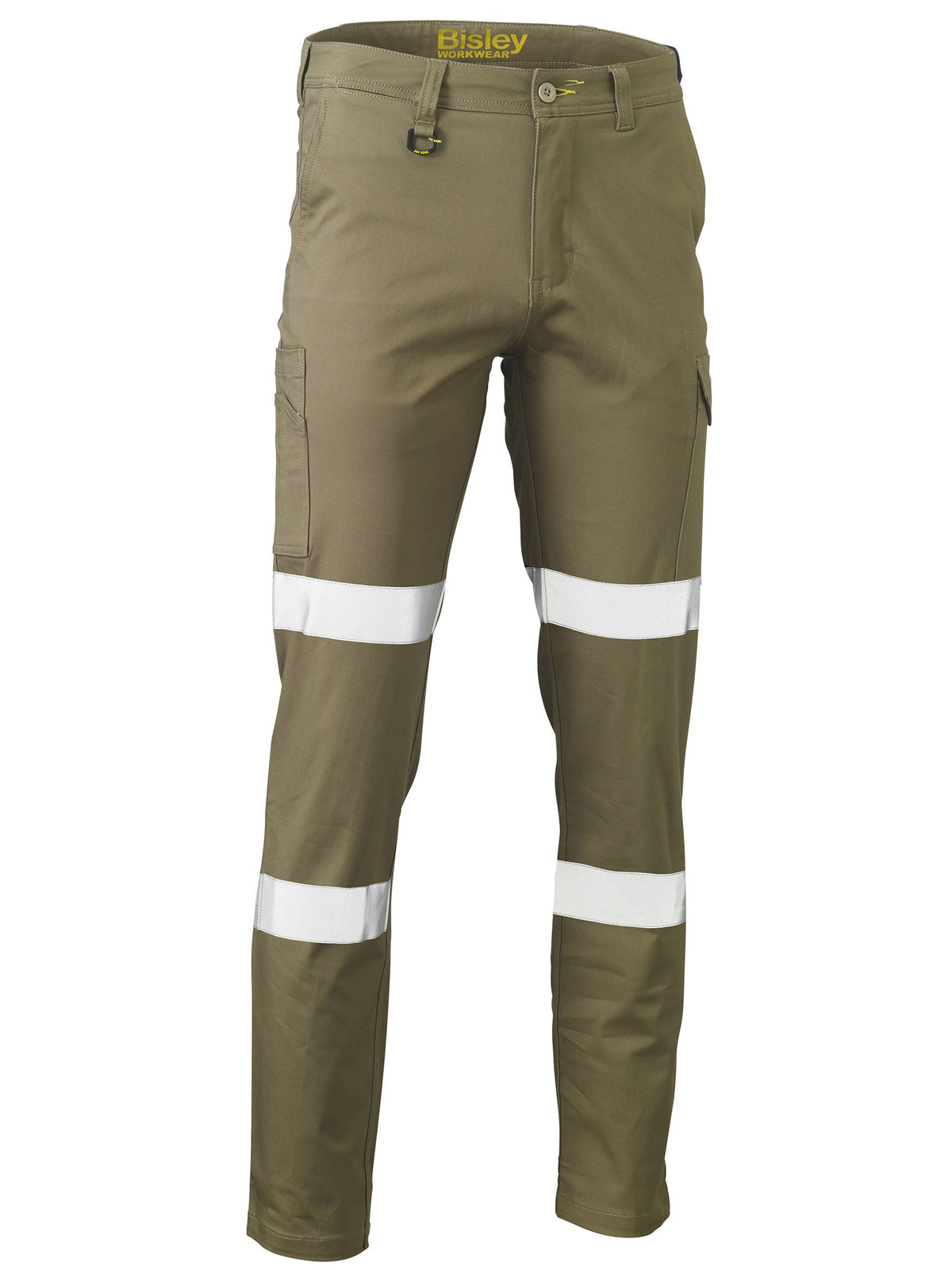 Stretch Cotton Cargo Pants - Men's