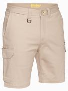 Stretch Cotton Drill Cargo Short - Men's