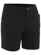 Stretch Cotton Elastic Waist Cargo Short - Men's