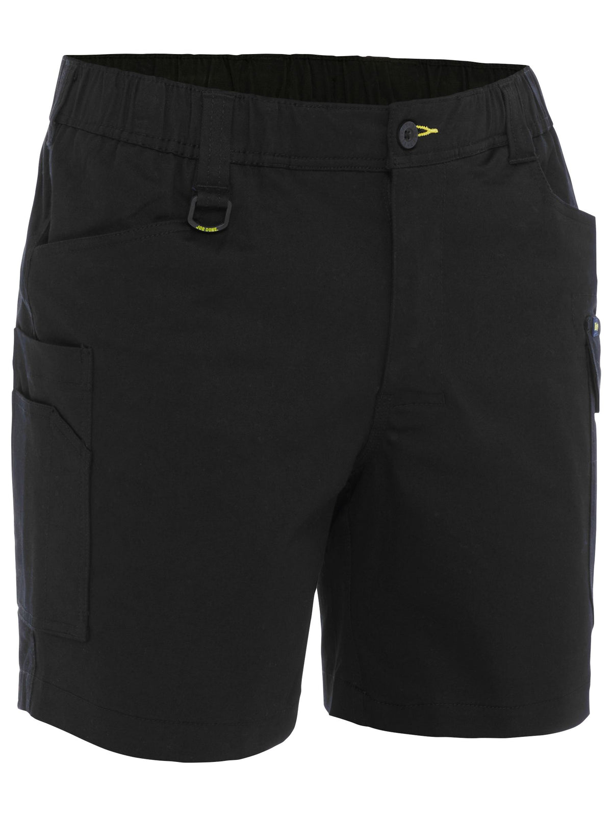 Stretch Cotton Elastic Waist Cargo Short - Men's