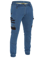 Stretch Denim Cargo Pants - Men's