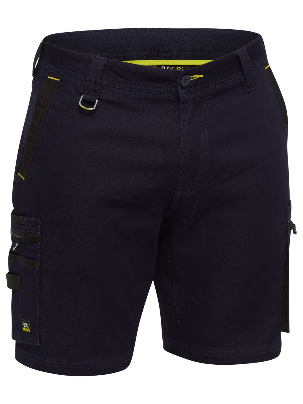 Stretch Denim Cargo Shorts - Men's