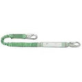 Stretchstop Single Energy Absorbing Lanyard 2M with 19mm and 64mm Hooks - Lanyards