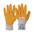Super-Lite Orange 3/4 Dipped Gloves - Hands
