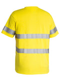 Taped Hi Vis Cotton T-Shirt - Men's