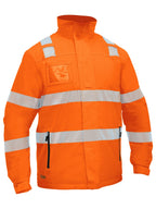 Taped Hi Vis Heated Jacket with Hood - Men's