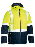 Taped Hi Vis Puffer Jacket - Men's