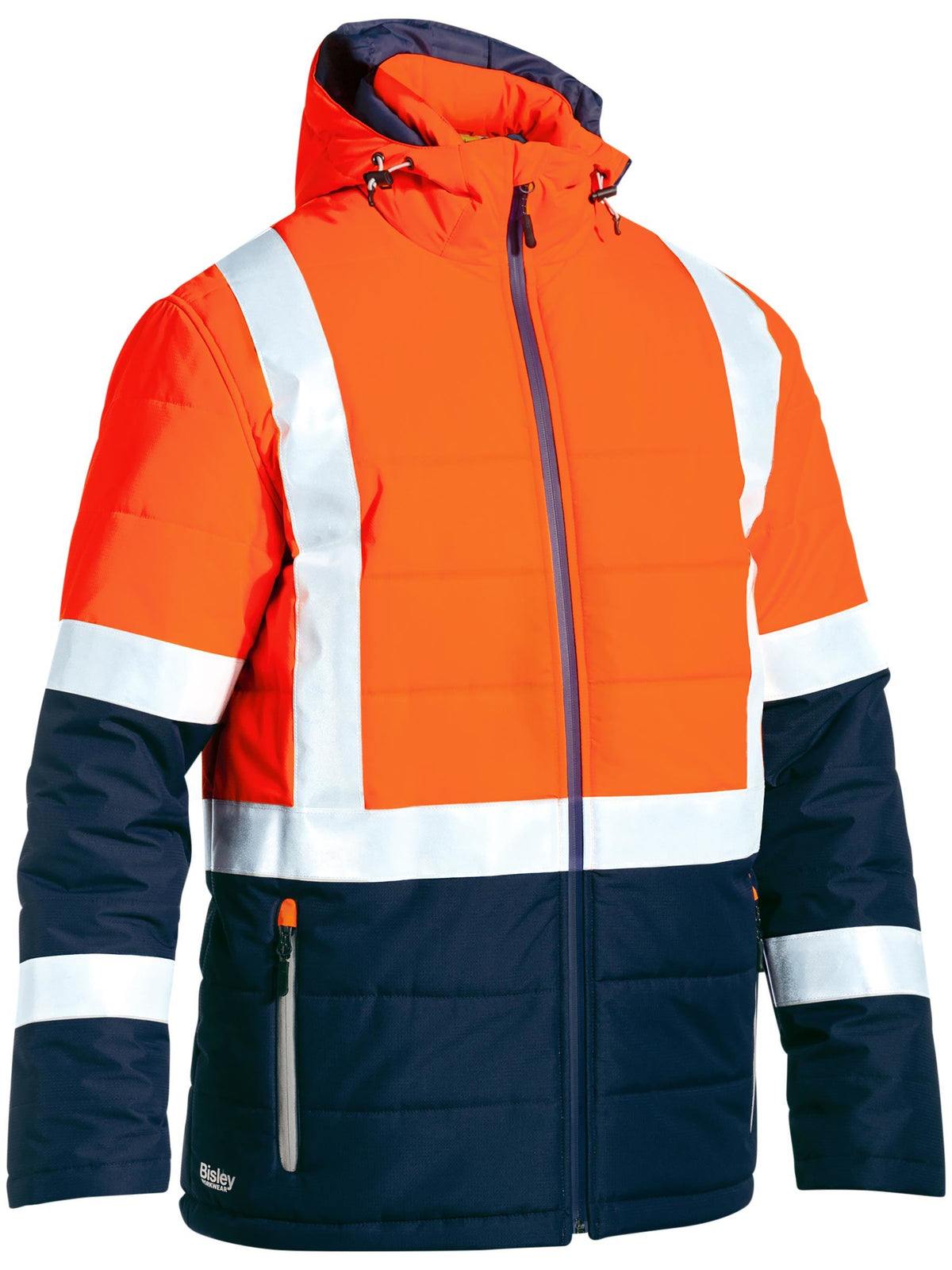 Taped Hi Vis Puffer Jacket - Men's
