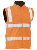 Taped Hi Vis Rail Wet Weather Vest - Men's