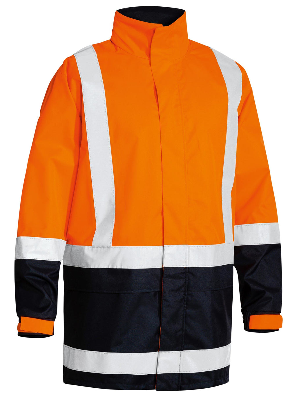 Taped Hi Vis Recycled Rain Shell Jacket - Men's