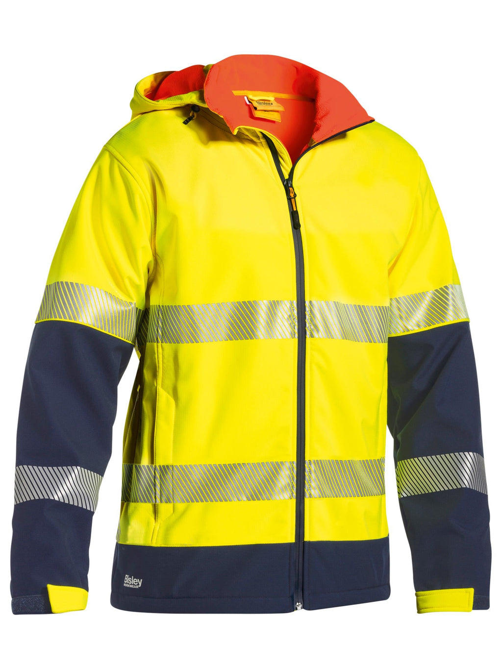 Taped Hi Vis Ripstop Bonded Fleece Jacket - Men's