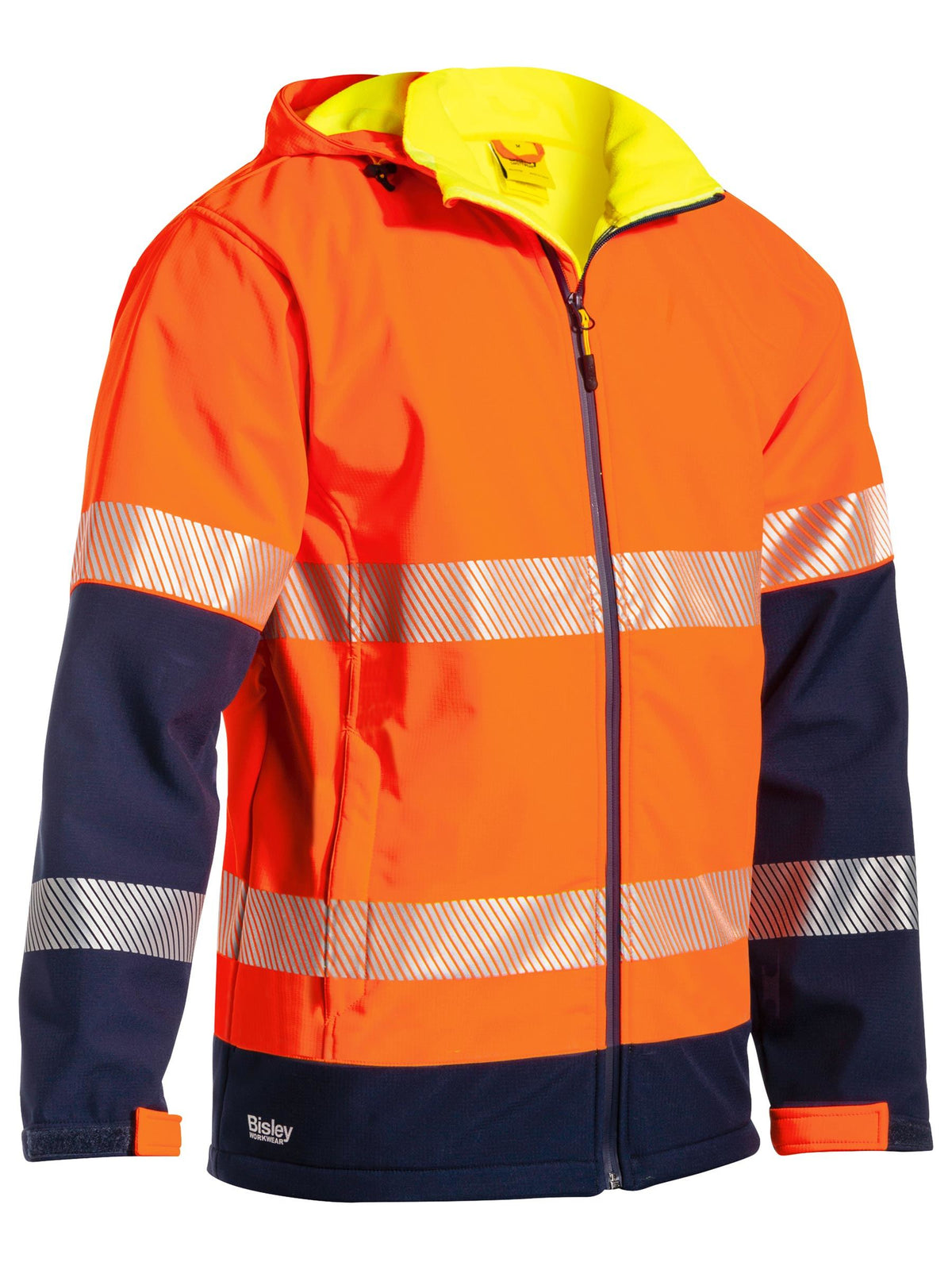 Taped Hi Vis Ripstop Bonded Fleece Jacket - Men's