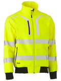 Taped Hi Vis Soft Shell Bomber Jacket - Men's