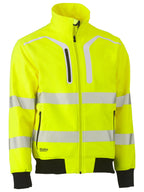 Taped Hi Vis Soft Shell Bomber Jacket - Men's