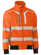 Taped Hi Vis Soft Shell Bomber Jacket - Men's