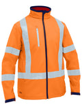 Taped Hi Vis Soft Shell Jacket - Men's