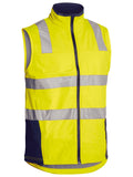 Taped Hi Vis Soft Shell Vest - Men's