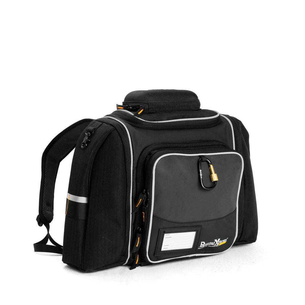 Rugged Xtremes THE OPERATOR - INSULATED MEALPREP / CRIB / BACKPACK WITH 2Ltr HYDRATION BLADDER BLACK PCC RefTex™ NEW 2025