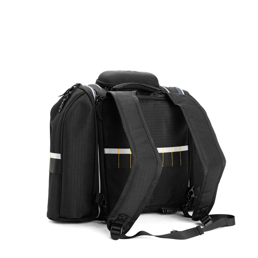 Rugged Xtremes THE OPERATOR - INSULATED MEALPREP / CRIB / BACKPACK WITH 2Ltr HYDRATION BLADDER NAVY BLUE PCC RefTex™ NEW 2025