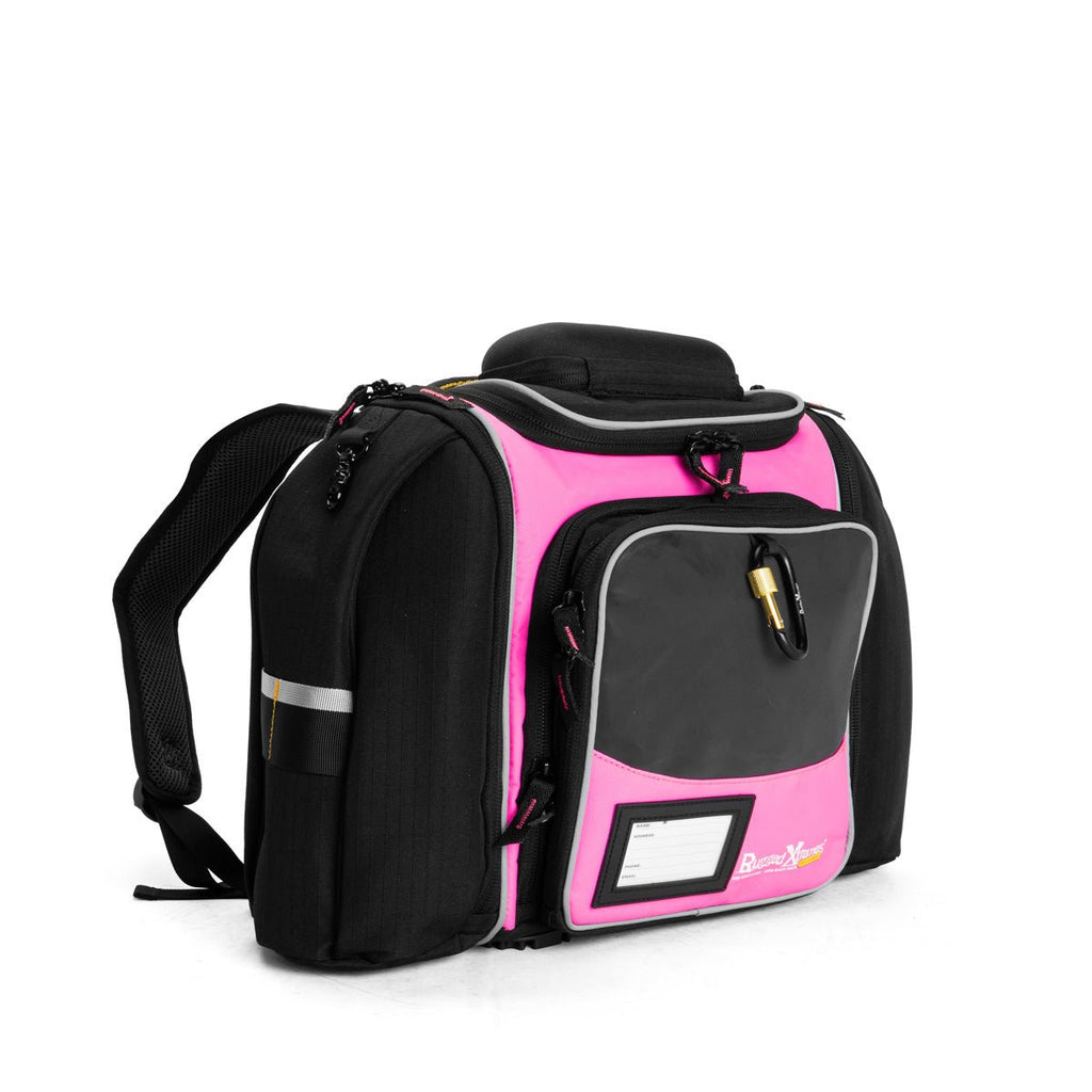 Rugged Xtremes THE OPERATOR - INSULATED MEALPREP / CRIB / BACKPACK WITH 2Ltr HYDRATION BLADDER PINK PCC RefTex™ NEW 2025