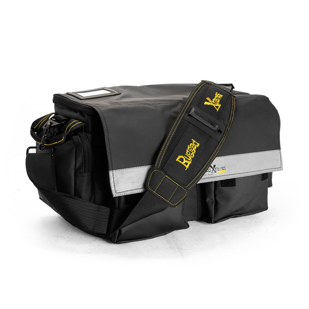 Rugged Xtremes B512 WORKMATE TOOL BAG 500 x 200 x 300mm BLACK PCC 30L + Pockets 2.8kg