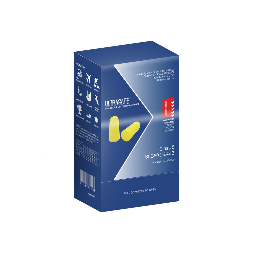 Ultrasafe Disposable Earplug Class 5 Hi-Viz - view 2