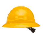 V6 Hard Hat Unvented Full Brim Ratchet Harness - Head