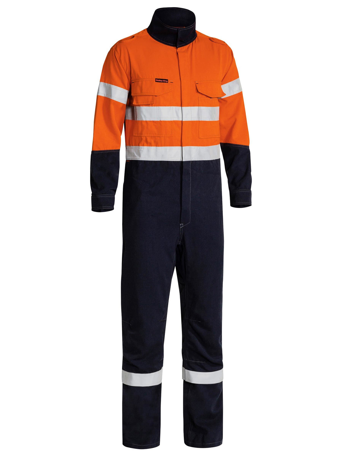 Vented FR Coverall with Reflective Tape - Men's