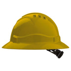 Vented Hard Hat with Full Brim - Head
