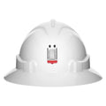 Vented Hard Hat with Lamp Bracket - Head