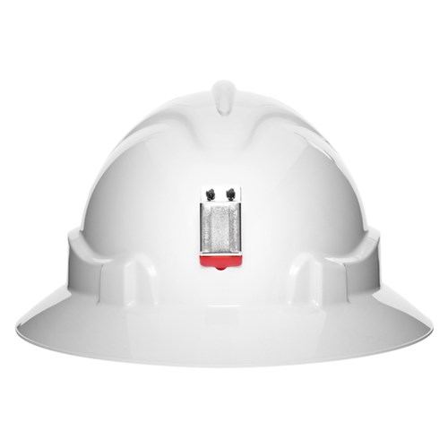Vented Hard Hat with Lamp Bracket - Head