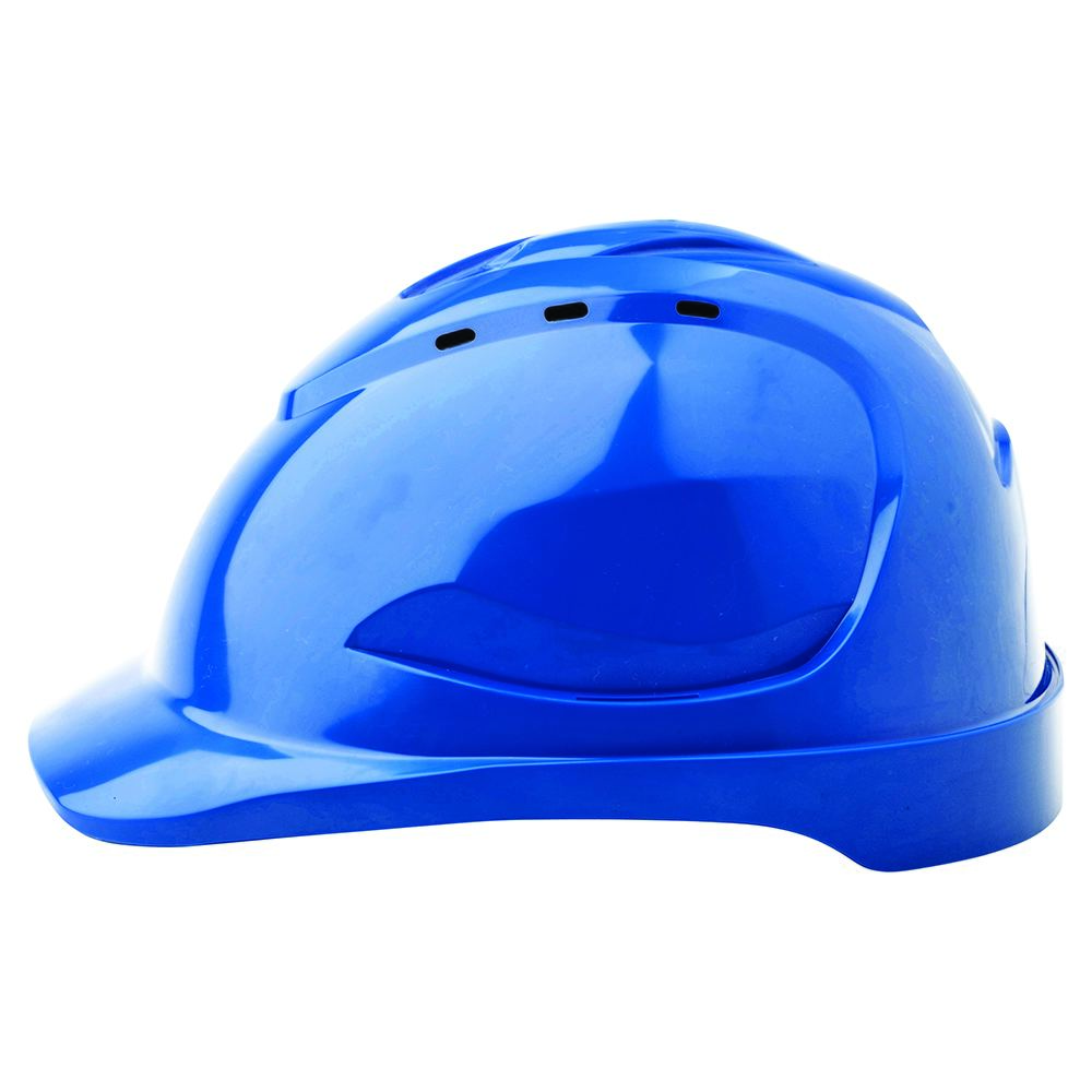 Vented Hard Hat with Pushlock Harness - Head