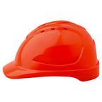 Vented Hard Hat with Pushlock Harness - Head