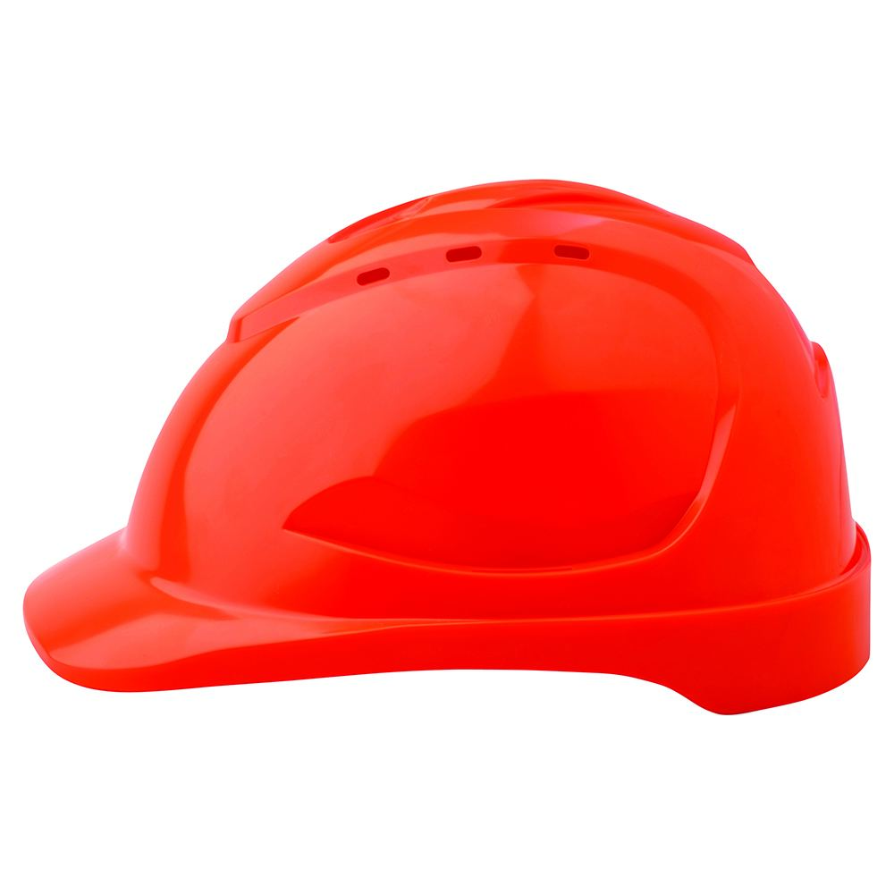 Vented Hard Hat with Pushlock Harness - Head