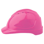 Vented Hard Hat with Pushlock Harness - Head