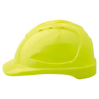 Vented Hard Hat with Pushlock Harness - Head