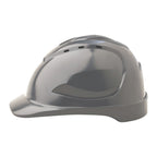 Vented Hard Hat with Pushlock Harness - Head
