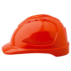 Vented Hard Hat with Pushlock Harness - Head
