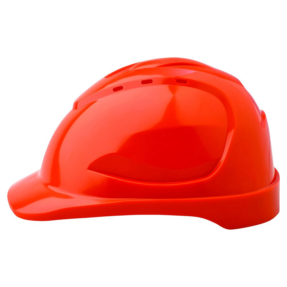Vented Hard Hat with Pushlock Harness - Head