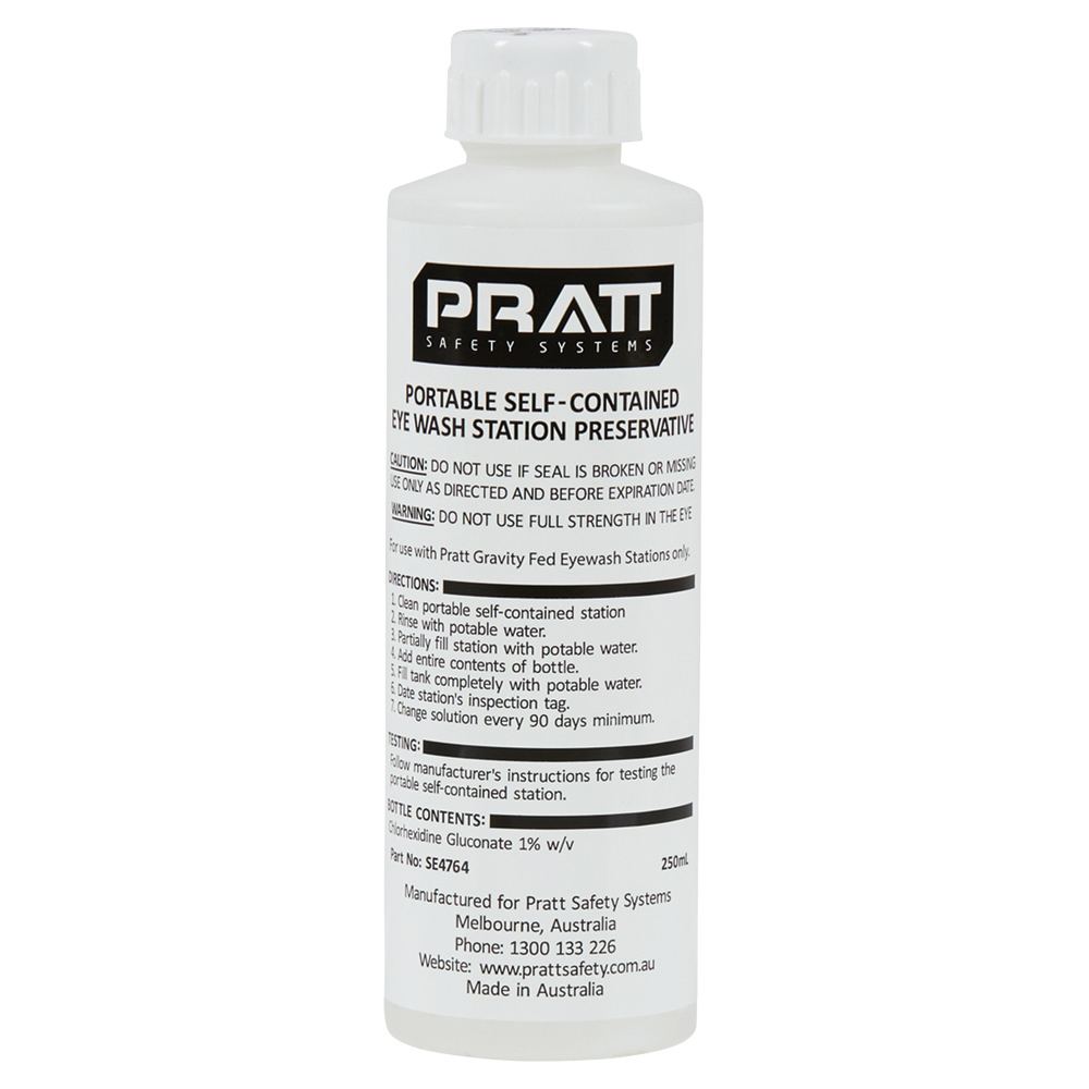 Water Preservative Solution - Emergency Showers & Eyewash