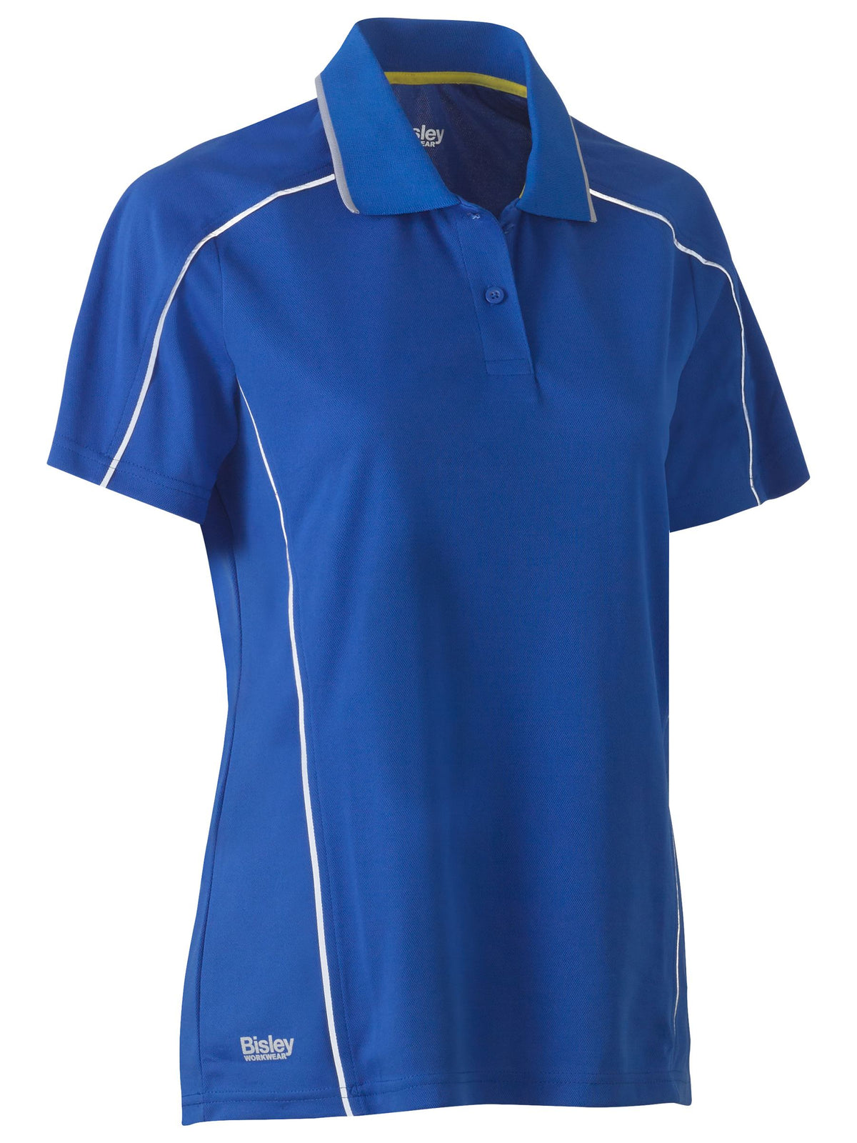 Women's Cool Mesh Polo with Reflective Piping - Women's