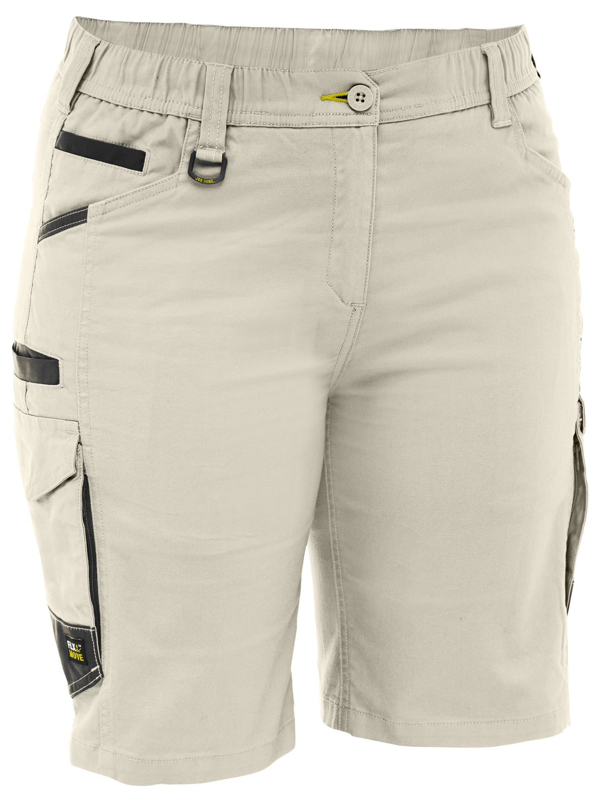 Women's elastic waist cargo short - Women's