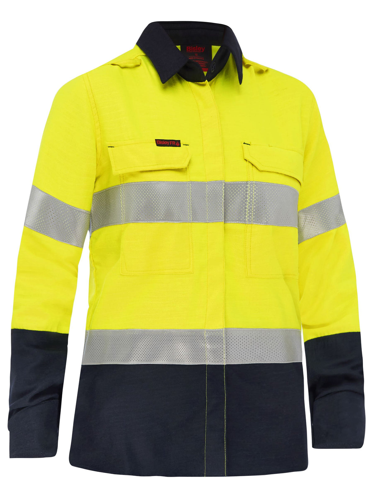 Women's Hi Vis FR Vented Shirt - Women's